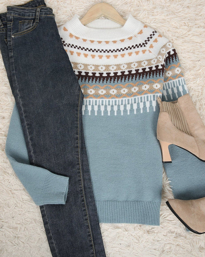 Theresa™ Modischer Strickpullover