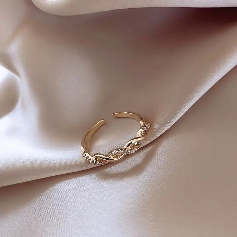 Verdrehter Eleganzring | Gemeinsam gegen Brustkrebs
