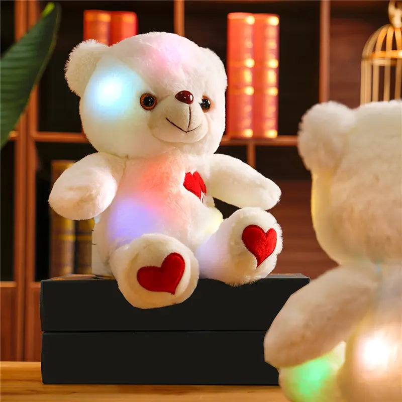Leuchtender Liebes Teddybär | Gemeinsam gegen Brustkrebs