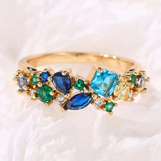Eleganter Edelstein Ring | Gemeinsam gegen Diabetes