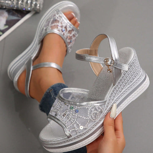 Aubrey™ - Elegante Keilsandalen