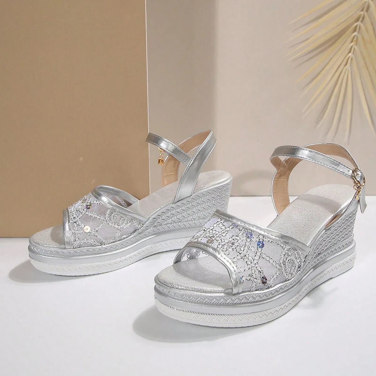 Aubrey™ - Elegante Keilsandalen
