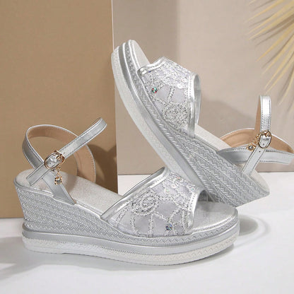 Aubrey™ - Elegante Keilsandalen