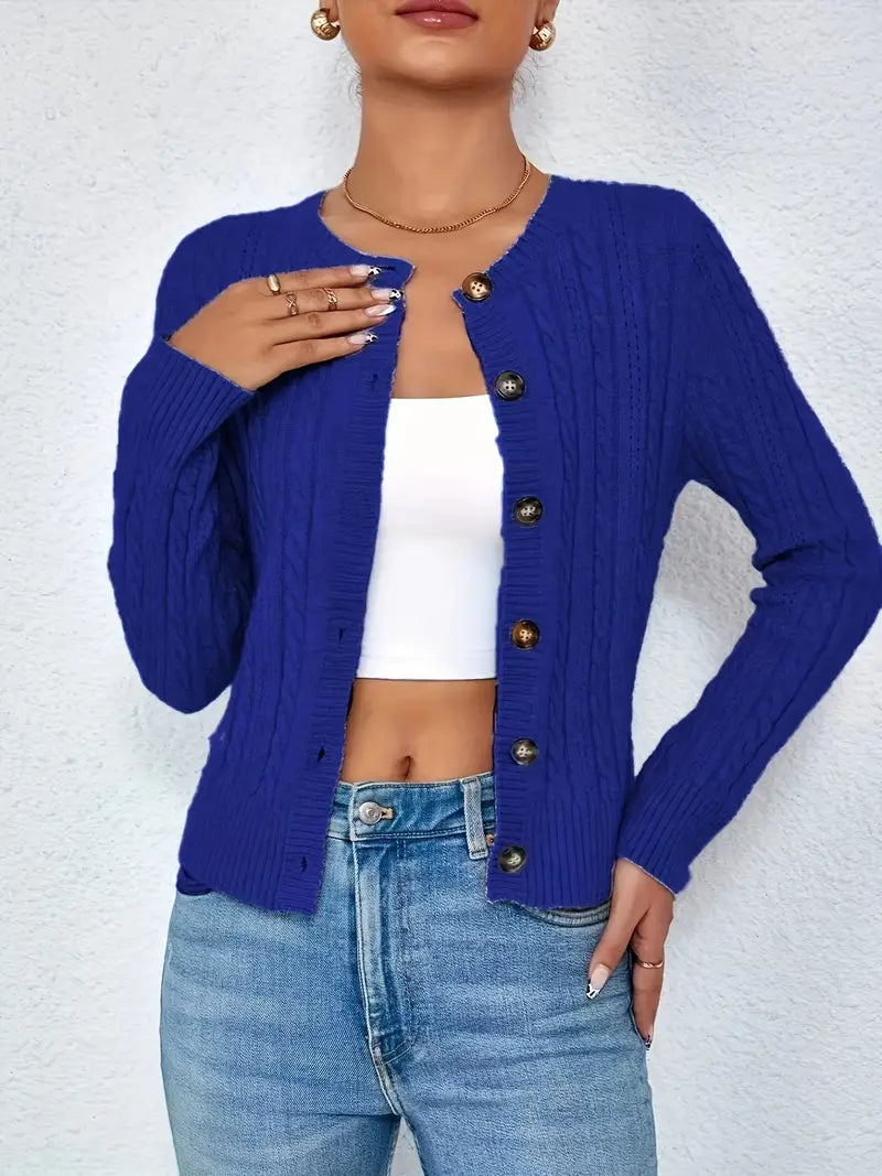 Elena™ – Strickjacke mit Knöpfen