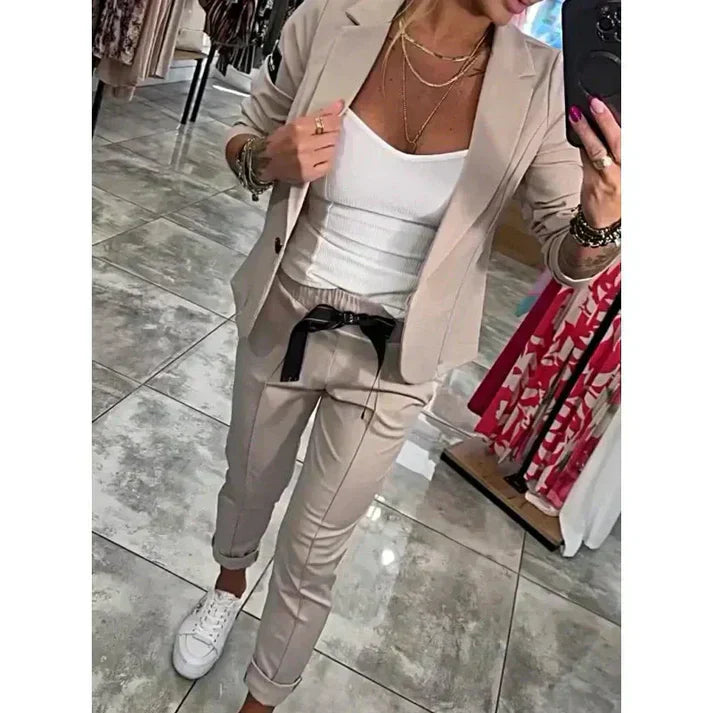 Valerie™ - Lockeres Blazer Set