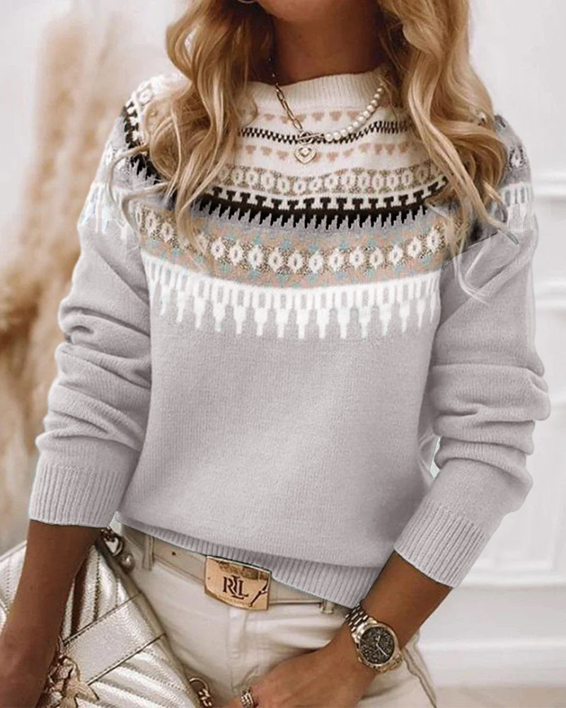 Theresa™ Modischer Strickpullover