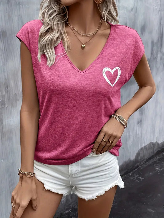 Herzprint Shirt | Gemeinsam gegen Brustkrebs