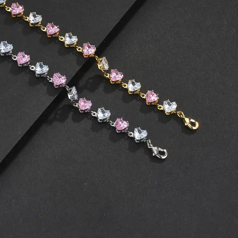 Herzförmiges Armband | Gemeinsam gegen Brustkrebs