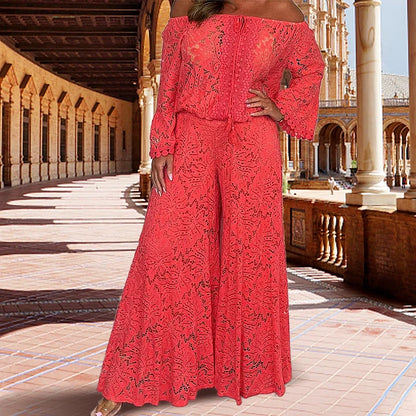 Sharie™ – Spitzen Zweiteiliges Set