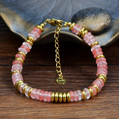 Buntes Hope-Armband | Gemeinsam gegen Brustkrebs