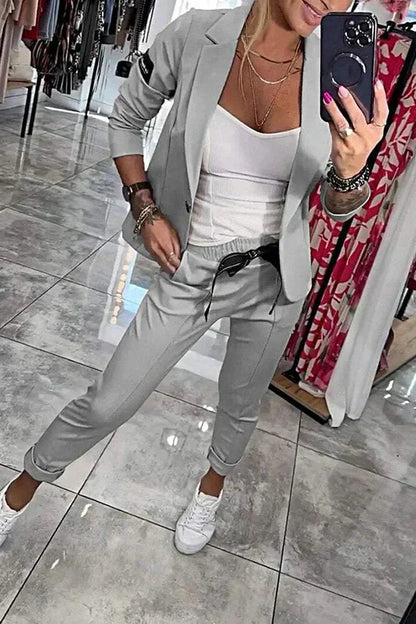 Valerie™ - Lockeres Blazer Set