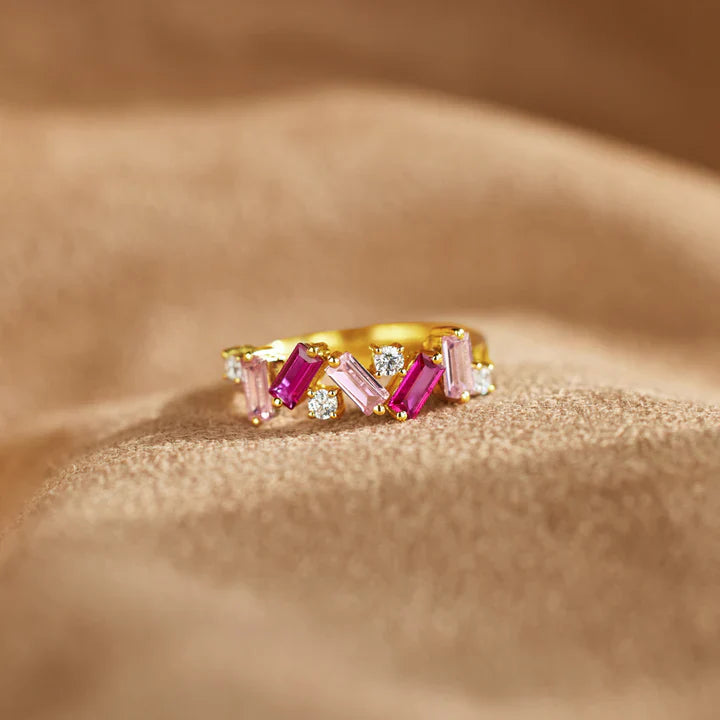 Eleganter rosa Ring | Gemeinsam gegen Brustkrebs
