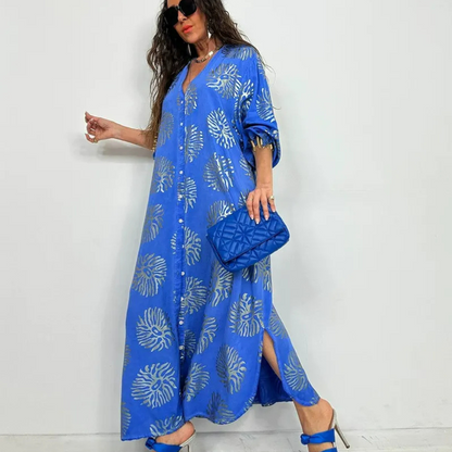 Viivi™ - Langes A-Linien-Kleid