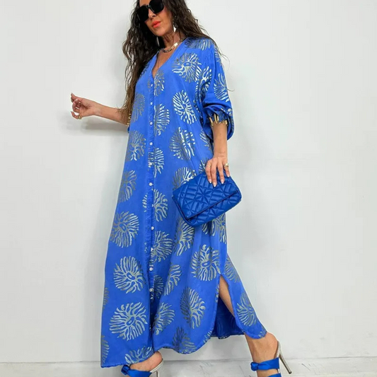 Viivi™ - Langes A-Linien-Kleid