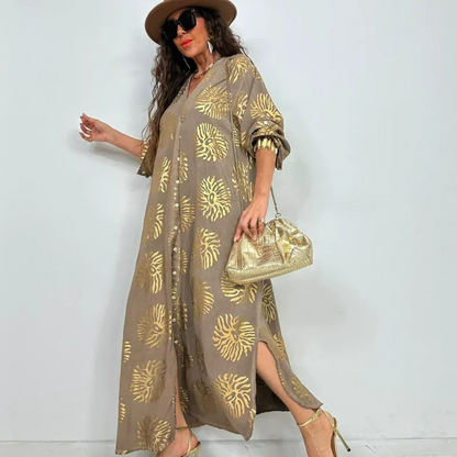 Viivi™ - Langes A-Linien-Kleid