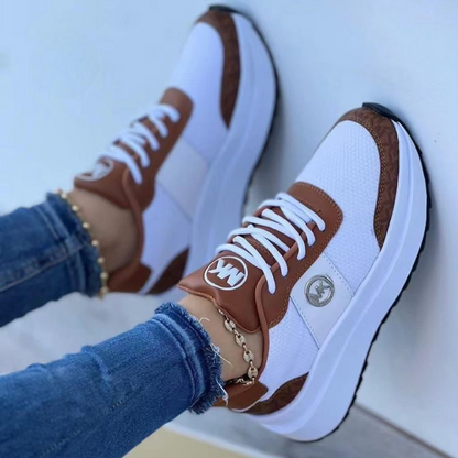 Thea™ – Dickbesohlte Schnürschuhe für Damen