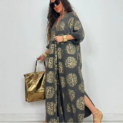 Viivi™ - Langes A-Linien-Kleid