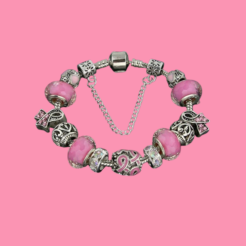 Glückliche Einheit Armbänder | Gemeinsam gegen Brustkrebs