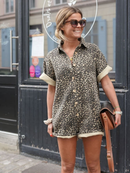 Javina™ – Strampler mit Leopardenmuster