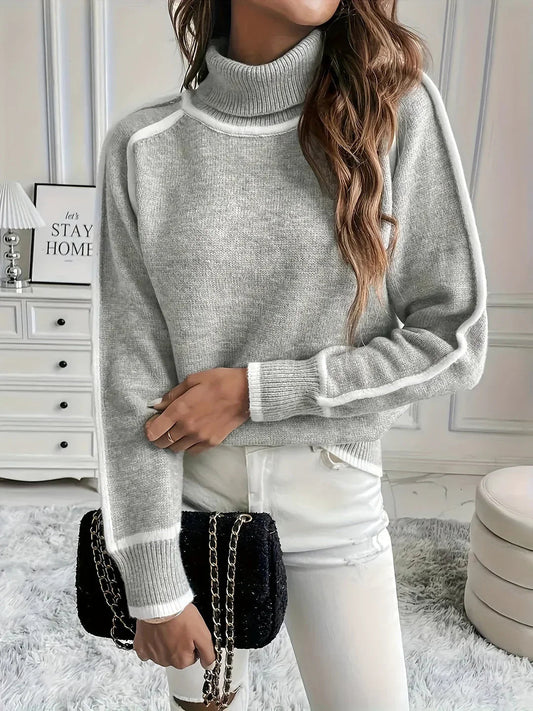 Dagmar™ Eleganter Rollkragenpullover