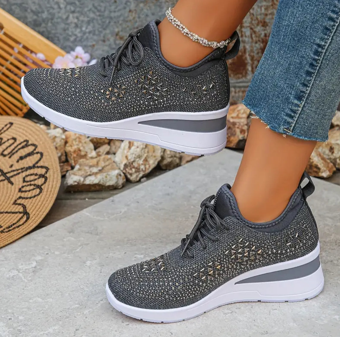 Jane™ – Damen-Schnürsneaker mit dicker Sohle
