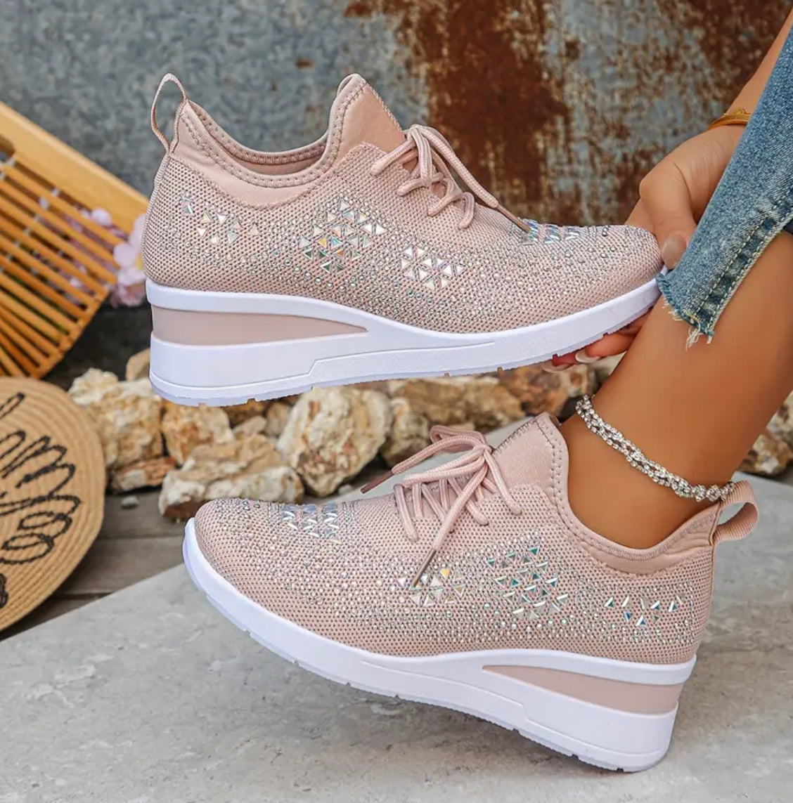 Jane™ – Damen-Schnürsneaker mit dicker Sohle