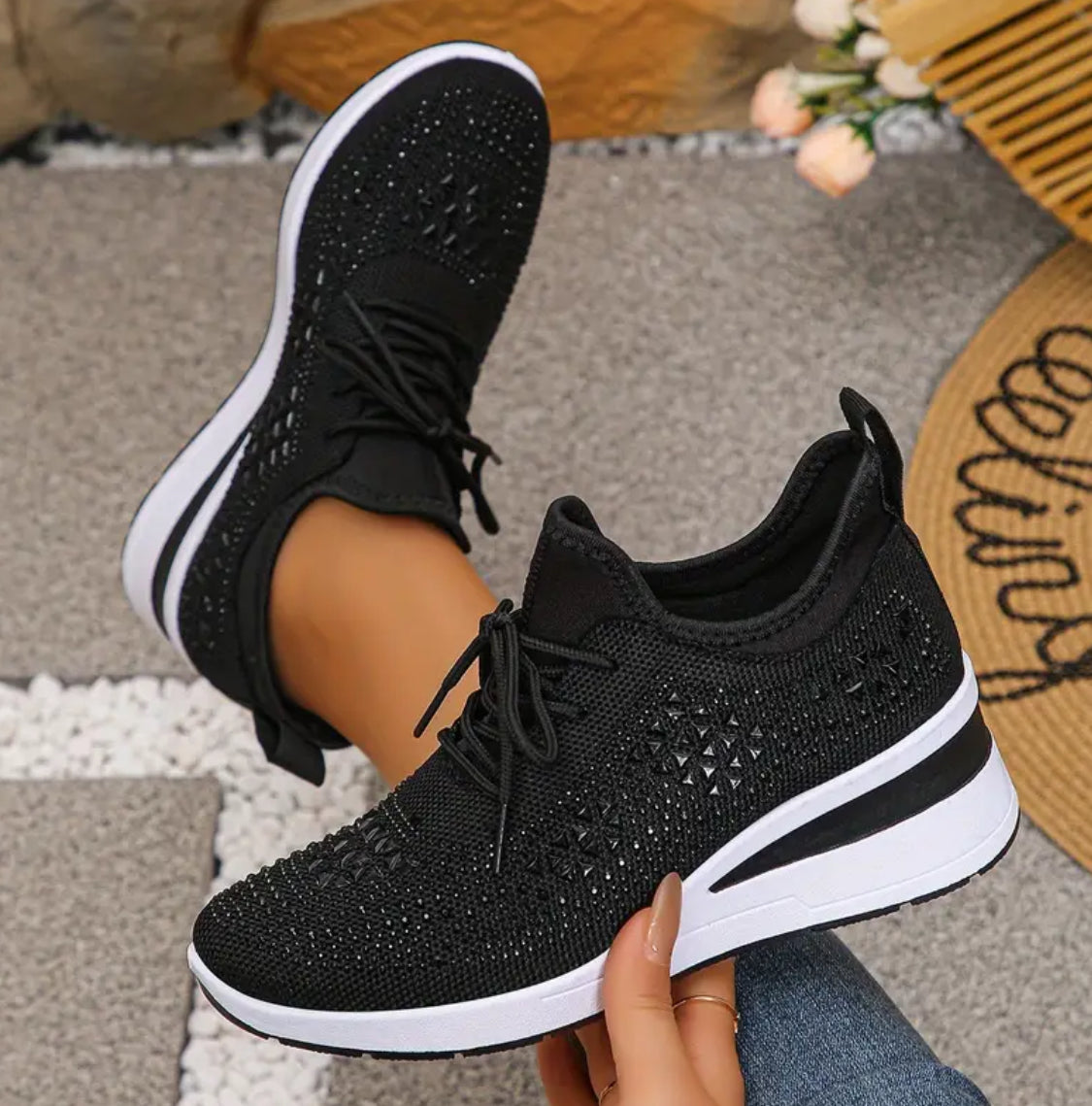 Jane™ – Damen-Schnürsneaker mit dicker Sohle
