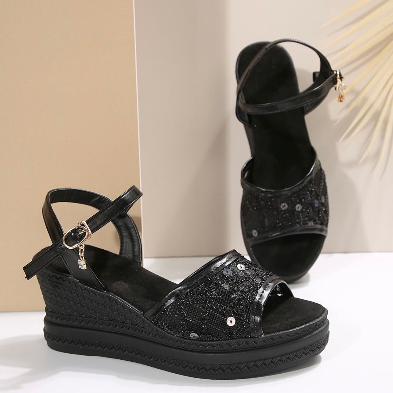 Aubrey™ - Elegante Keilsandalen