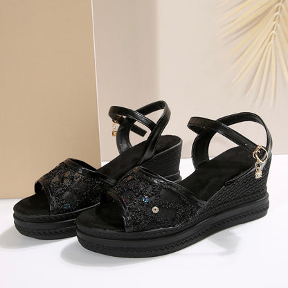Aubrey™ - Elegante Keilsandalen