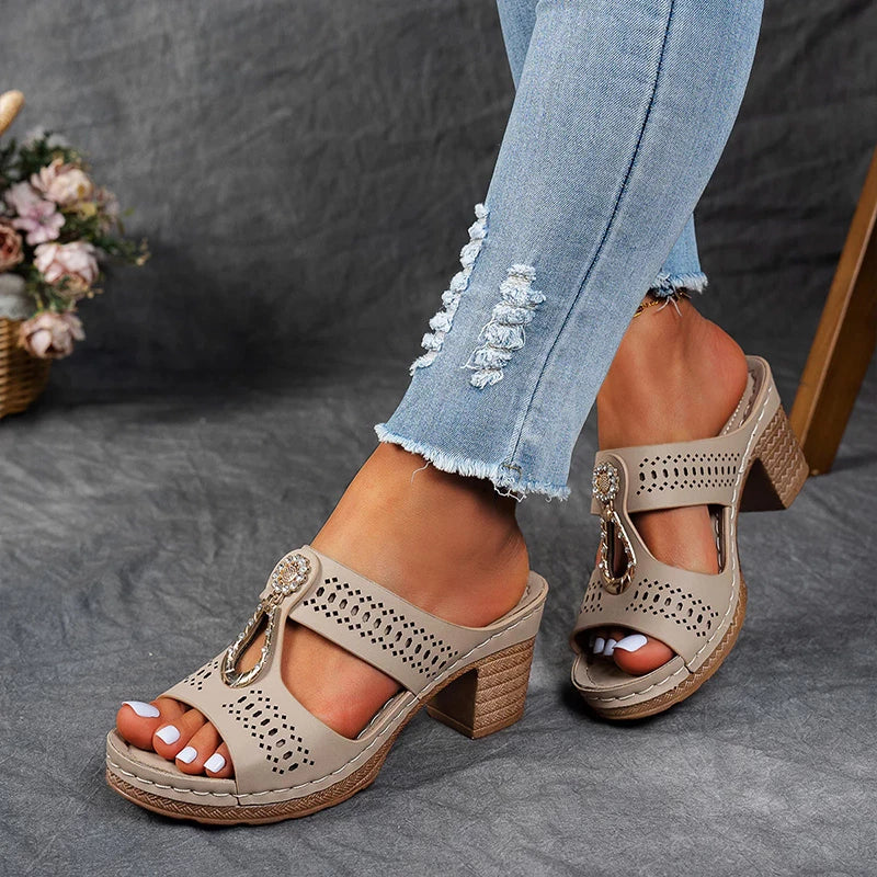 Marie™ – Stilvolle orthopädische Sandalen für Damen