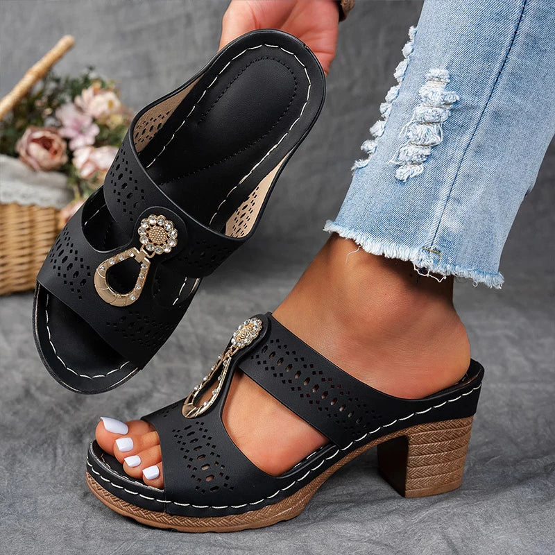 Marie™ – Stilvolle orthopädische Sandalen für Damen