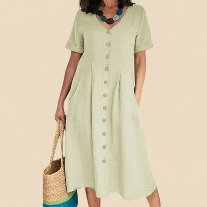 Clarisse™ - Kurzarm Kleid
