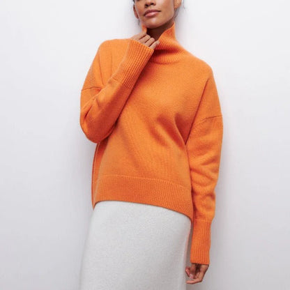 Livia™ – Rollkragen Strickpullover