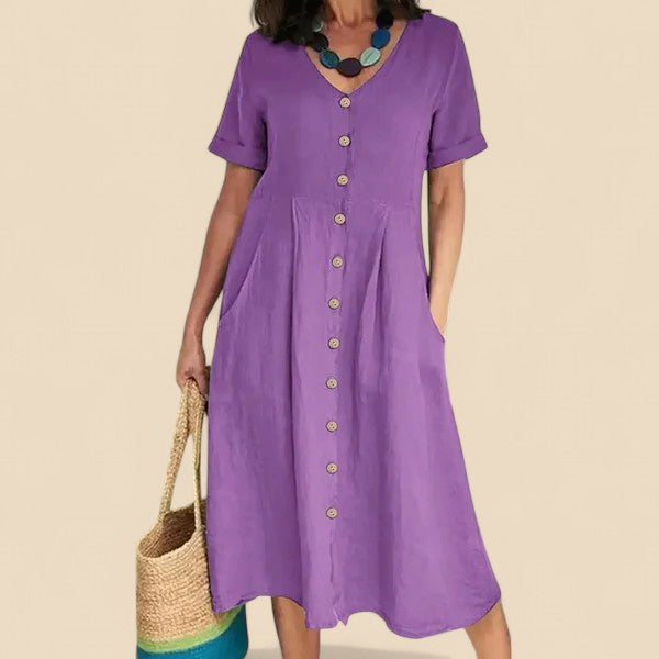 Clarisse™ - Kurzarm Kleid