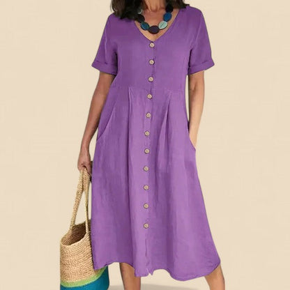 Clarisse™ - Kurzarm Kleid