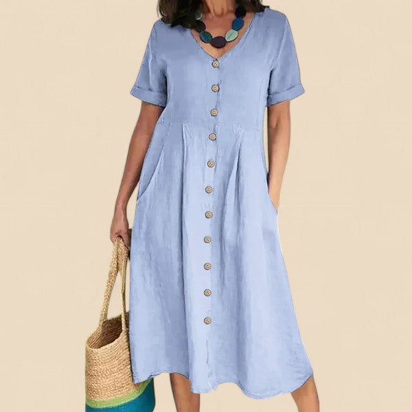 Clarisse™ - Kurzarm Kleid