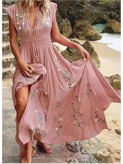 Zowie™ – Besticktes Maxikleid für Damen