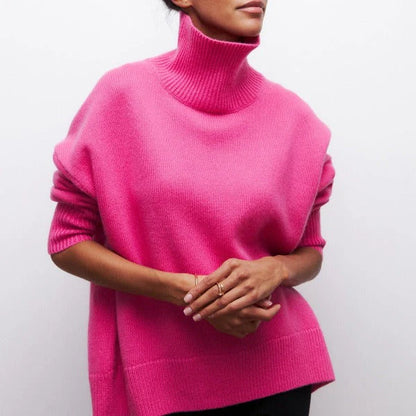 Livia™ – Rollkragen Strickpullover