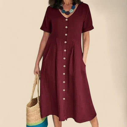 Clarisse™ - Kurzarm Kleid