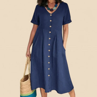Clarisse™ - Kurzarm Kleid