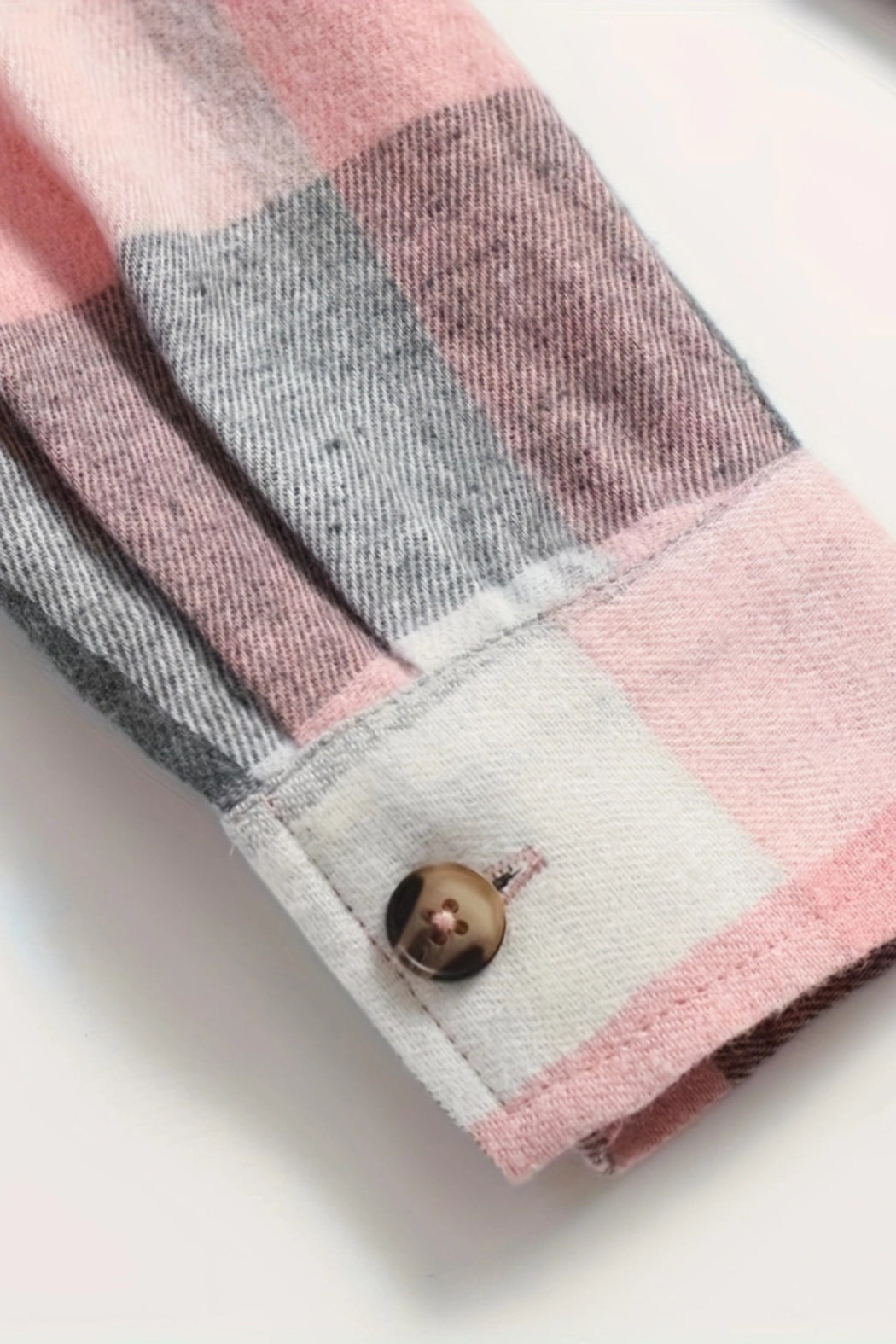 Sofia™ – Rosa kariertes Damenhemd