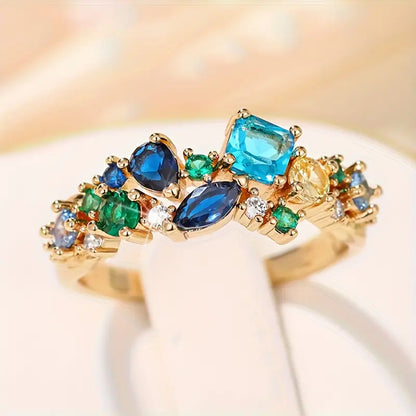 Eleganter Edelstein Ring | Gemeinsam gegen Diabetes