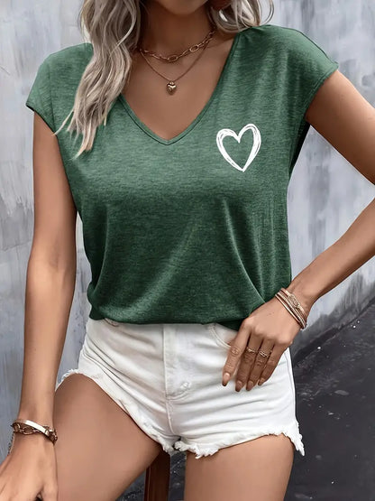 Herzprint Shirt | Gemeinsam gegen Brustkrebs