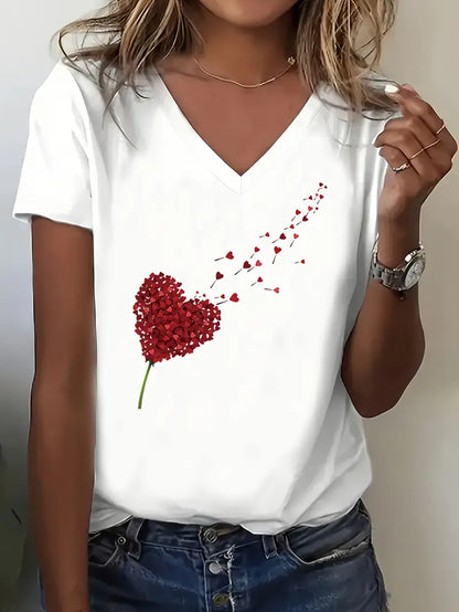 Maris™ - Löwenzahn-Herz-T-Shirt