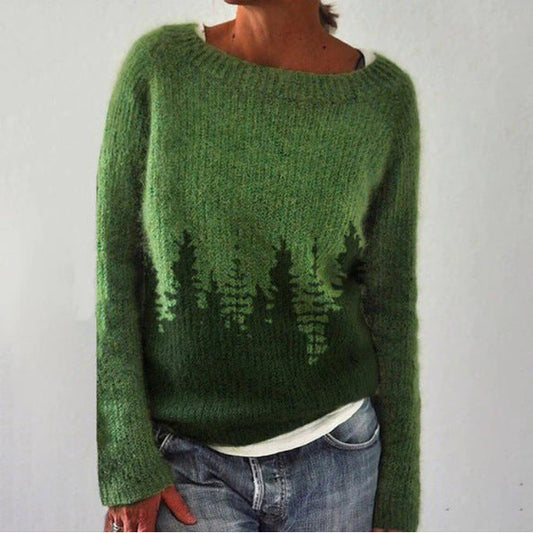 Brigitte™ Wald Strickpullover