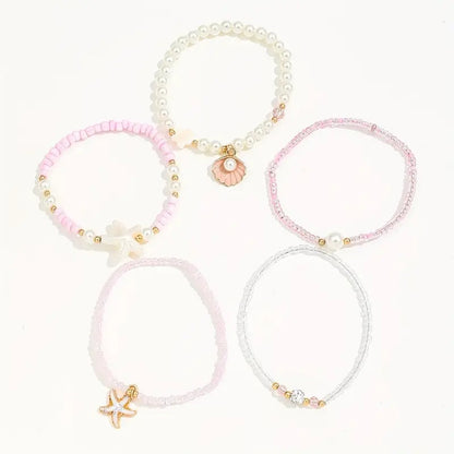 Perlen Armband Set | Gemeinsam gegen Brustkrebs
