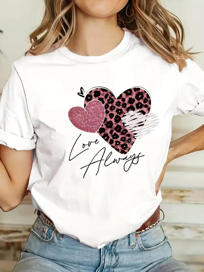 Leopard Herz Shirt | Gemeinsam gegen Brustkrebs