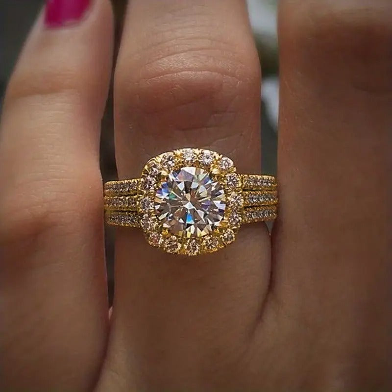 Glanzvoller Diamant Ring | Gemeinsam gegen Brustkrebs