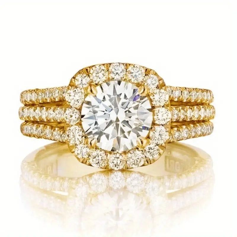 Glanzvoller Diamant Ring | Gemeinsam gegen Brustkrebs