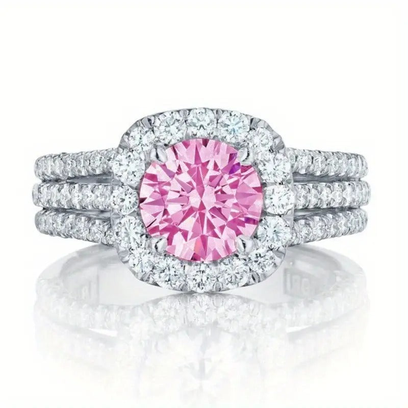 Glanzvoller Diamant Ring | Gemeinsam gegen Brustkrebs